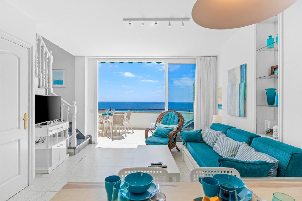 Medano4You The First Line Sea View Penthouse El Medano  Bagian luar foto